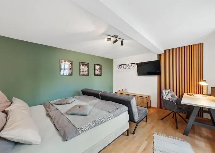 Apartmán Am Albertsplatz Im Zentrum